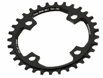 Kettenblatt Stronglight MTB Sram 1x11 für X01 4-Arm 34Z sw LK 94mm - Produktbild - 1