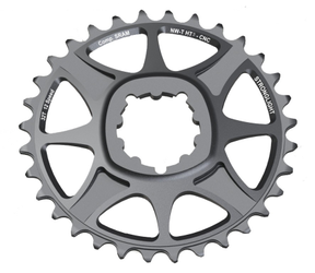 Kettenblatt Stronglight MTB Sram 1x12 direct mount 30Z 6mm offset grau HT³ - Produktbild - 1
