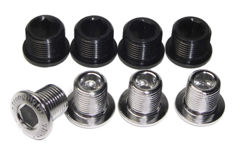 Kettenblattschrauben Satz kompatibel 2x10 Sram X0 mit Gewinde - Produktbild - 1