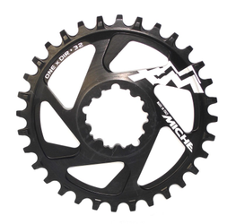 Kettenblatt Miche MTB XM SR One x Dir 6mm Offset 30 Zähne, schwarz, 11-fach - Produktbild - 1