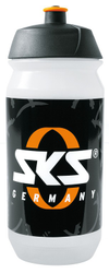 Trinkflasche SKS Small 500ml, transp. mit SKS Logo, Kunststoff - Produktbild - 1