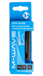 Flaschenhalter-Adapter M-Wave Ada Slide Alu, sw, bei versch. Rahmengeometrien - Produktbild - 2
