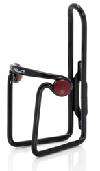 XLC TRINKFLASCHENHALTER ALU BC-A02 SCHWARZ/MATT, POLSTER RUND - Produktbild - 1