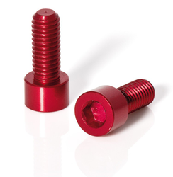 XLC SCHRAUBEN FÜR TRINKFLASCHENHALTER 2ER SET, ROT - Produktbild - 1