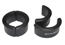 7a4bb93e9c3cc49b51a1bf508bc452bb-21112950-21112950.JPG Hülsen-Set Ergotec schwarz Alu, für Vorbauten (31,8mm auf 25,4mm) - Produktbild - 1
