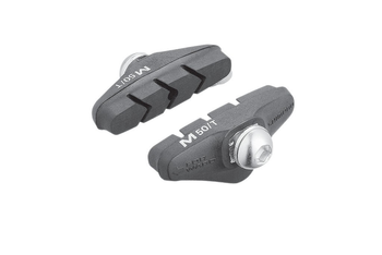 Shimano Bremsschuhe M50T2 für Rennrad-Seitenzugbremsen, Alufelgen, 1 Paar - Produktbild - 1 Shimano Bremsschuhe M50T2 für Rennrad-Seitenzugbremsen, Alufelgen, 1 Paar - Produktbild - 1