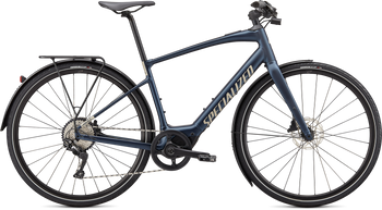 Specialized Turbo Vado SL 4.0 EQ E-Bike, 320 Wh, Leasingrückläufer, navy/weiß - Produktbild - 1