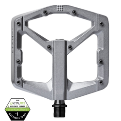 16367CB-01-21114367-21114367.jpg Crankbrothers Stamp 3 Large Magnesium Plattform-Pedal, grey - Produktbild - 1