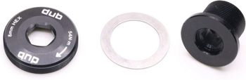 Crank Arm Bolt Kit Self-Extracting M18/M30 DUB, grau - Produktbild - 1