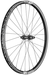 Laufrad XRC 1501 SPLINE ONE 29" 30 mm, DT SWISS
HR, 12/148 mm Boost, Center Lock, SRAM XD MTB (ASRAM), Ratchet EXP 36
Größe: 622 x 30 mm, Farbe: schwarz, Gewicht: 816 g, VE: 1 Stk. - Produktbild - 1