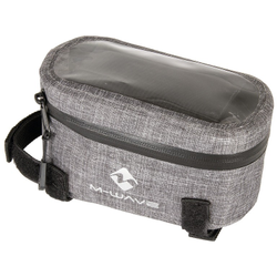 Oberrohrtasche M-Wave Suburban Top, grau, ca. 18,5x9,5x8,5cm - Produktbild - 1
