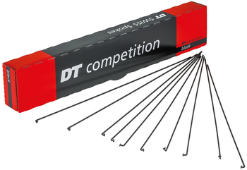 Speiche Competition 2.0 / 1.8 VE100 schwarz, DT SWISS
Größe: 289 mm, Farbe: schwarz, VE: VE 100 - Produktbild - 1 Speiche Competition 2.0 / 1.8 VE100 schwarz, DT SWISS
Größe: 289 mm, Farbe: schwarz, VE: VE 100 - Produktbild - 1