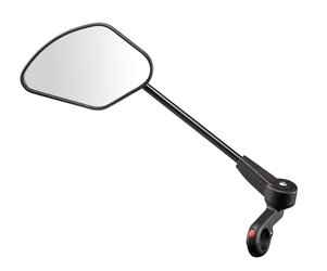 Fahrradspiegel Krampe KF Sport Typ A links, mittlere Aussenklemmung, schwarz - Produktbild - 1