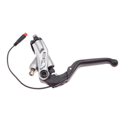 Bremsgriff Hs33E Schließer, Silber, 4-Finger Aluminium-Hebel Mit Kugelkopf, Schwarz, Higo-Schließer, No, Kabellänge 150 Mm (Ve = 1 S Tück) - Produktbild - 1