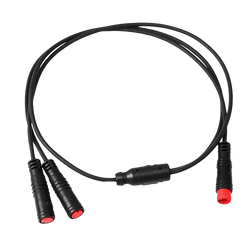 Y-Kabel Öffner Für Mte/Hse, 2 Stecker Higo Mini B Female Und 1 Higo Mini B Male, Kabellänge 500 Mm (Ve = 1 Stück) - Produktbild - 1