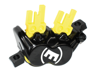 Magura MT5/Mt Trail Sport Vorderrad-Bremszange Typ 5006 4K schwarz mit silberner Blende und drehbarem Leitungsanschluss, inkl. Bremsbeläge und ABE - Produktbild - 1