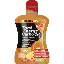 NAMEDSPORT Energie-Gel TOTAL ENERGY CARBO GEL Zitrus 24 x 40 ml - Produktbild - 1