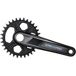 SHIMANO Kurbelgarnitur DEORE FC-M6100 12-fach 175 mm 32 Zähne - Produktbild - 1