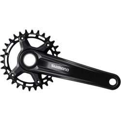 Kurbelgarnitur SHIMANO FC-MT510-1 12-f.,32Z,175mm,sw,2-teil.,o.Lagerschale - Produktbild - 1