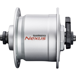 SHIMANO Nabendynamo NEXUS DH-C3000-3N 6 Volt/3 Watt 36 Loch Silber - Produktbild - 1