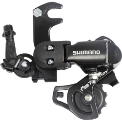 SHIMANO Schaltwerk TOURNEY RD-FT35 6-fach/7-fach Kurz Mit Adapter - Produktbild - 1