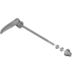 SHIMANO SCHNELLSPANNER KOMPLETT 176MM FH-MT200-B (6-15/16") - Produktbild - 1