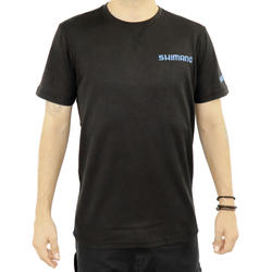 ESHI17003XL-21139017-21139017.jpg SHIMANO WORKSHOP T-SHIRT BLACK, XL 50% PES/50 % COTTON - Produktbild - 1