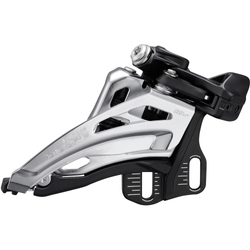 Umwerfer Shim. Deore Side Swing FDM4100E Front Pull, 66-69°, 2x10 Fach, Direktm. - Produktbild - 1