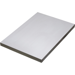 VAR Edelstahl-Arbeitsplatte MO-52018 für 1 Schrank 680 x 463 x 38 mm - Produktbild - 1