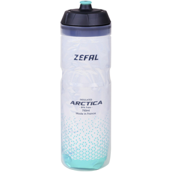 Trinkflasche Zefal Arctica 75 750ml, silber/caribbean green - Produktbild - 1