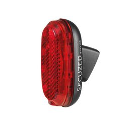 Busch & Müller Dynamo-Rücklicht SECUZED PLUS rot/schwarz - Produktbild - 1
