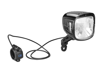 Busch & Müller E-Bike Scheinwerfer LUMOTEC IQ-XL schwarz 300 Lux Fernlicht - Produktbild - 1 Busch & Müller E-Bike Scheinwerfer LUMOTEC IQ-XL schwarz 300 Lux Fernlicht - Produktbild - 1
