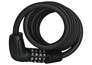 ABUS Tresor 6512C Spiralkabelschloss schwarz 180 cm - Produktbild - 1 ABUS Tresor 6512C Spiralkabelschloss schwarz 180 cm - Produktbild - 1