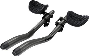 Vuka Triathlon Clip mit Lenker-Extensions Carbon 31.8mm Klemmung high Mount, mit Vuka Alumina Evo 110 22,2mm Extensions - Produktbild - 2