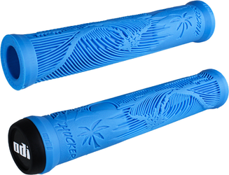 BMX Griffe Hucker Signature Flangeless lila-weiß - Produktbild - 3