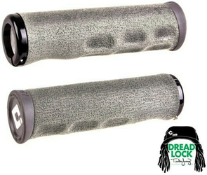 MTB Griffe F-1 Series Dread Lock Lock-On 2.1 grau / schwarz - Produktbild - 1