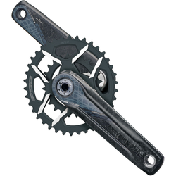 Kurbelgarnitur K-Force Light MTB Modular BB392Evo 2x, FSA
36x26 Zähne, Direct Mount, Kettenlinie 51,8 mm
Größe: 175 mm, Farbe: Schwarz, VE: 1 Stk. - Produktbild - 1