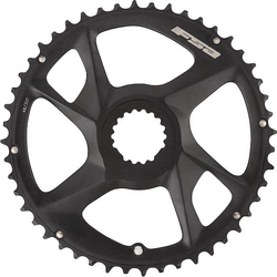 Kettenblatt Road Modular Direct Mount 2x, FSA, WA174, kompatibel mit Campagnolo 10-fach und Shimano/Sram 10/11-fach (N10/11), Größe: 50 T, Farbe: Schwarz, Gewicht: 263 g, VE: 1 Stk. - Produktbild - 1