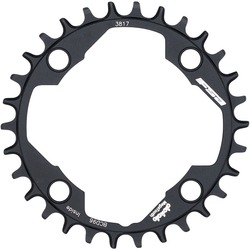 Kettenblatt MTB Powerbox Megatooth 4-Arm 1x, FSA, 32 Zähne, kompatibel mit SRAM/Shimano 1x11, WA695, Größe: 96 mm x 32 T, Farbe: Schwarz, Gewicht: 53 g, VE: 1 Stk. - Produktbild - 1