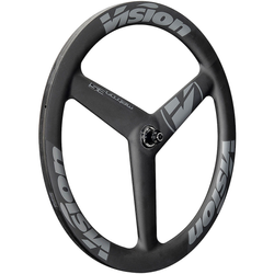 10805665-21142733.jpg Laufrad VR Metron 3-Spoke Disc Tubular, VISION
VR, QR, Centerlock
Größe: 622x24,3 mm, Farbe: Schwarz/grau, Gewicht: 685 g, VE: 1 St. - Produktbild - 1