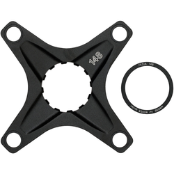 10805785-21142808-21142808.jpg Spider E-Bike 4-Arm 1-fach für Fazua, FSA
W0058 + MW598, 52 mm Kettenlinie (Boost)
Größe: BCD 104 mm, Farbe: Schwarz, Gewicht: 59 g, VE: 1 Stk. - Produktbild - 1