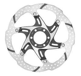 Bremsscheibe TR-33 6-Loch, TRP
Größe: Ø 180 mm, Farbe: Silber/schwarz, VE: 1 Stk. - Produktbild - 1