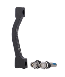 Bremssatteladapter Postmount P-Series, TRP
P23: PM180 auf 203 mm, PM200 auf 223 mm
Größe: +23mm, Farbe: Schwarz, VE: 1 Stk. - Produktbild - 1