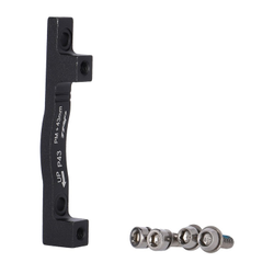 Bremssatteladapter Postmount P-Series, TRP
P43: PM160 auf 203 mm, PM180 auf 223 mm
Größe: +43mm, Farbe: Schwarz, VE: 1 Stk. - Produktbild - 1