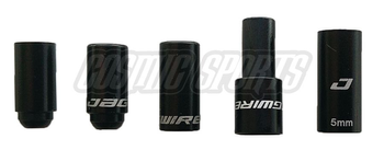 Endkappen für Elite Link Bremszugsets, JAGWIRE
Road Elite Link Endkappen
Farbe: Schwarz/silber, VE: 1 Set - Produktbild - 1
