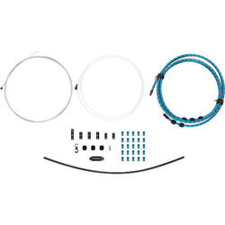 Jagwire Elite Link Schaltzugset Road & Mountain 1x kompatibel SRAM Shimano Blau - Produktbild - 2