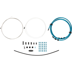 Jagwire Elite Link Schaltzugset Road & Mountain 1x kompatibel SRAM Shimano Blau - Produktbild - 3