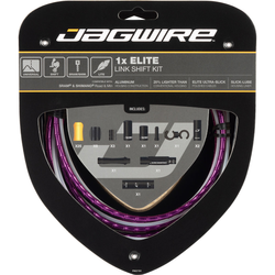 Schaltzugset Road & Mountain Elite Link 1x, JAGWIRE
Kompatibel mit SRAM/Shimano
Farbe: Lila, VE: 1 Set - Produktbild - 1