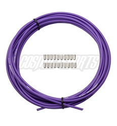 Bremszugaußenhülle CGX-SL 10 m, JAGWIRE
Größe: Ø 5 mm x 10 m, Farbe: Lila, Gewicht: 54,0 g/m, VE: 1 Stk. - Produktbild - 1