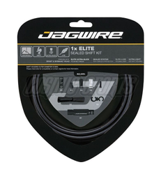Jagwire Schaltzugset Road & Mountain Elite Sealed 1x kompatibel SRAM Shimano Stealth Black Set - Produktbild - 1 Jagwire Schaltzugset Road & Mountain Elite Sealed 1x kompatibel SRAM Shimano Stealth Black Set - Produktbild - 1